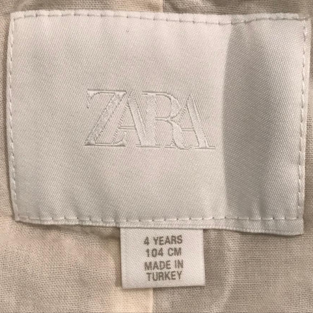 Zara Kids Beige Blazer - Picture 3 of 7